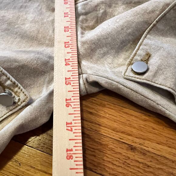 MNML Jeans Pants Mens 42 Button Front Panels Button Fly Straight ** - Picture 11 of 13